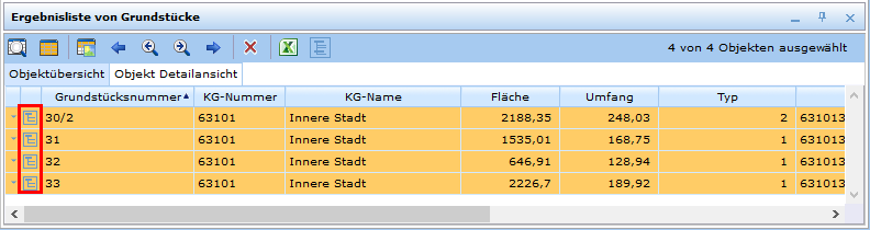 Anzeige verknüpfter Daten