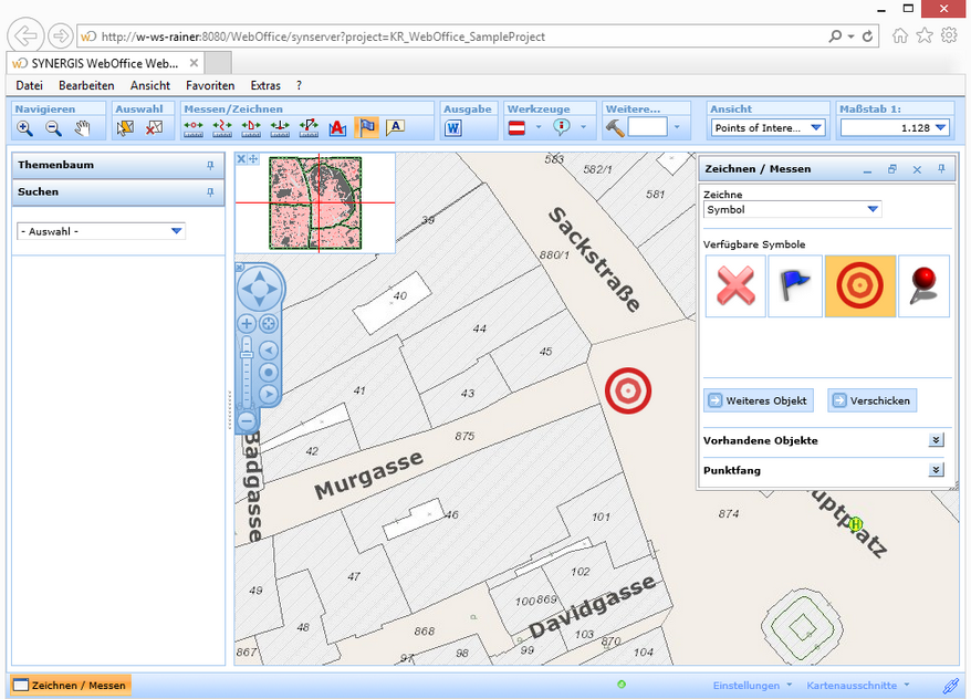 Symbol platzieren im WebOffice html client Symbol platzieren im WebOffice html client