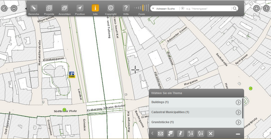 Identifizieren Mittels Fadenkreuz im mobile Client Identifizieren Mittels Fadenkreuz im mobile Client