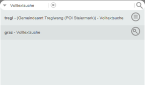 Suchhistorie im mobile Client - Vorschlagsliste und direkt abgesetzte Suche Suchhistorie im mobile Client - Vorschlagsliste und direkt abgesetzte Suche