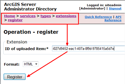 Registrieren der SOE Registrieren der SOE