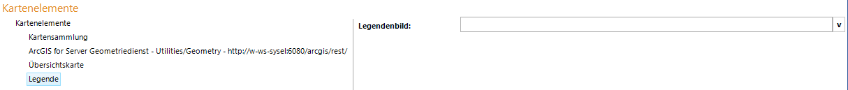 Legenden Konfiguration Legenden Konfiguration