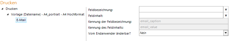 Konfiguration E-Mail Konfiguration E-Mail
