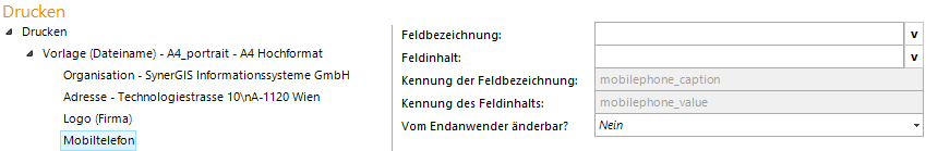 Konfiguration Land Konfiguration Land