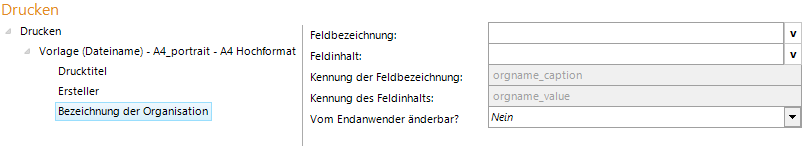 Bezeichnung der Organisation Bezeichnung der Organisation