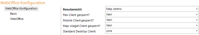 Konfiguration der gesamten Projektstruktur