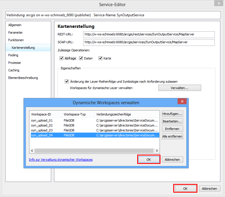 Fügen Sie alle syn_upload FileGDBs hinzu Fügen Sie alle syn_upload FileGDBs hinzu