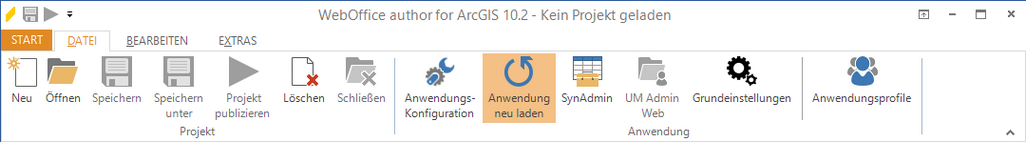 Anwendung neu laden Anwendung neu laden