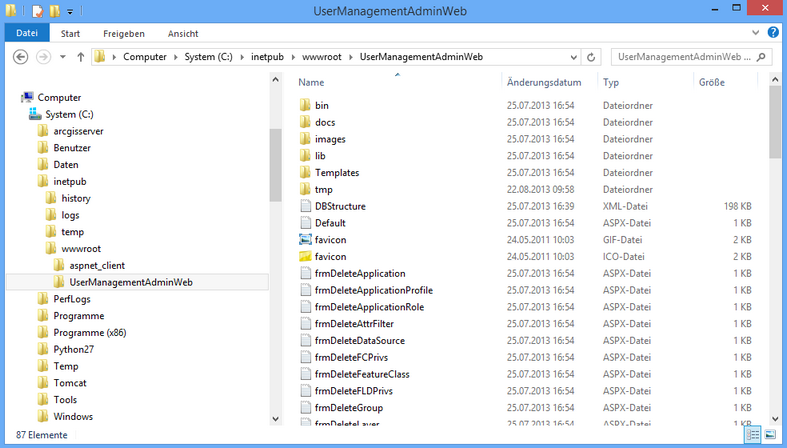 Verzeichnis UserManagement Admin Web Verzeichnis UserManagement Admin Web