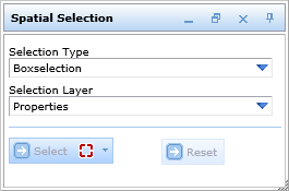 Selection tool dialog