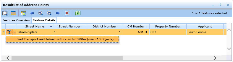 Neighbor search in the search result Neighbor search in the search result