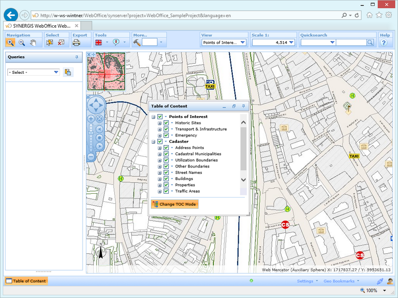 A floating form can be placed individually, minimized and maximued