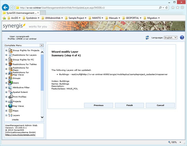 Modify a layer - step 4