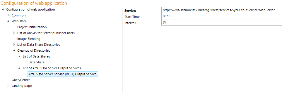 Cleanup Output Services properties Cleanup Output Services properties
