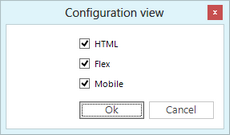 Configuration view