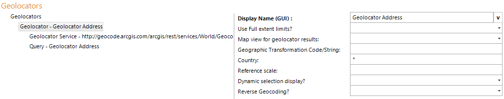 Geolocators configuration&nbsp;