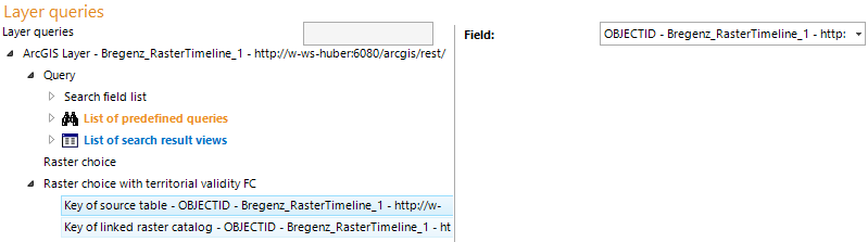 Configuration - Raster Choice with territorial validity FC