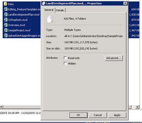 Allow write access to the MXDs Allow write access to the MXDs