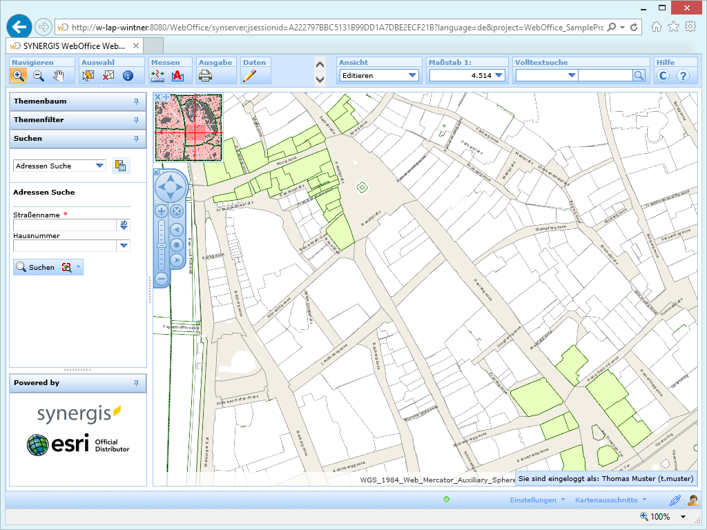 Editieren mit einem der Editor Benutzer - eingeschränkter Zugriff auf Editierthema