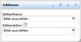 Editieren Werkzeugdialog im WebOffice html Client Editieren Werkzeugdialog im WebOffice html Client