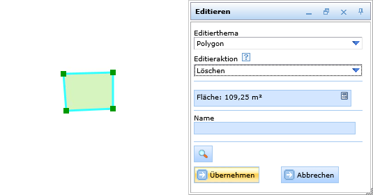 Löschen eines bestehenden Objekts