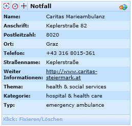 Maptip Ergebnis im WebOffice html Client Maptip Ergebnis im WebOffice html Client