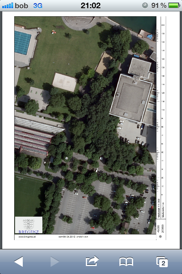 Erstellter Ausdruck in einem neuen Browserfenster
