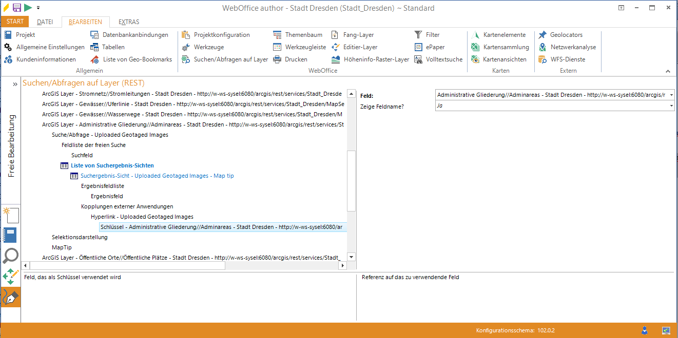 Schlüssel Informationen