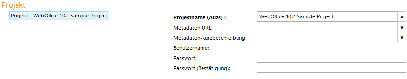 Projekteigenschaften
