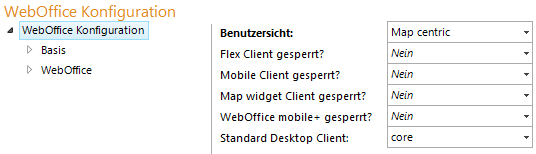 Konfiguration der gesamten Projektstruktur