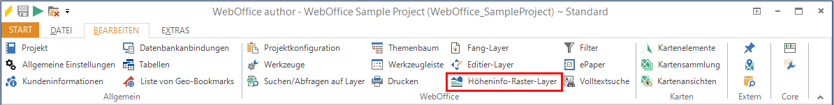 Konfiguration von Höheninfo-Raster-Layer im WebOffice author