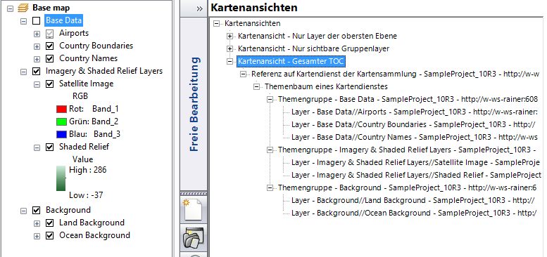 Option: Volle TOC übernehmen Option: Volle TOC übernehmen
