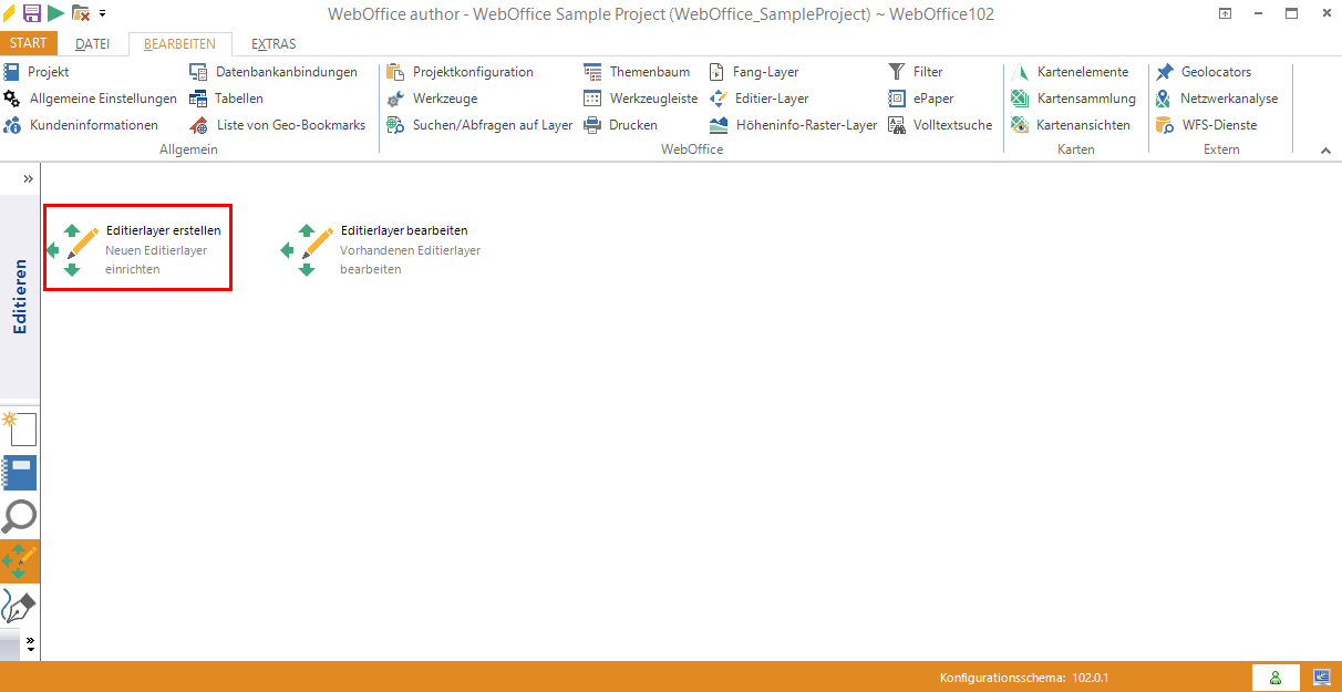 Starten des Assistenten "Editierlayer erstellen"