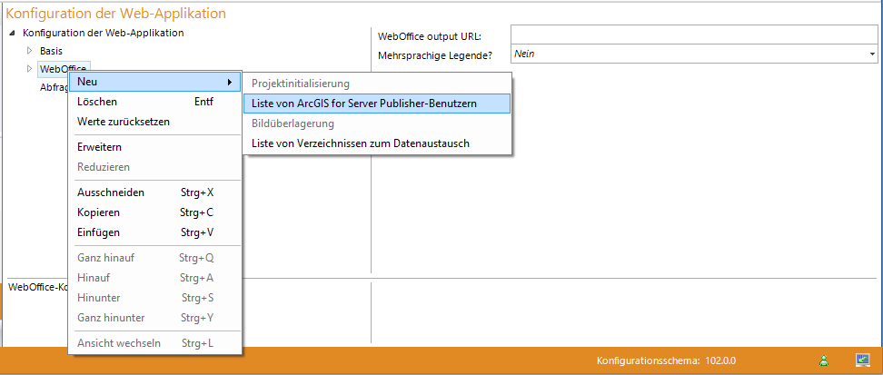 Hinzufügen von "Liste von ArcGIS for Server Publisher-Benutzern" 