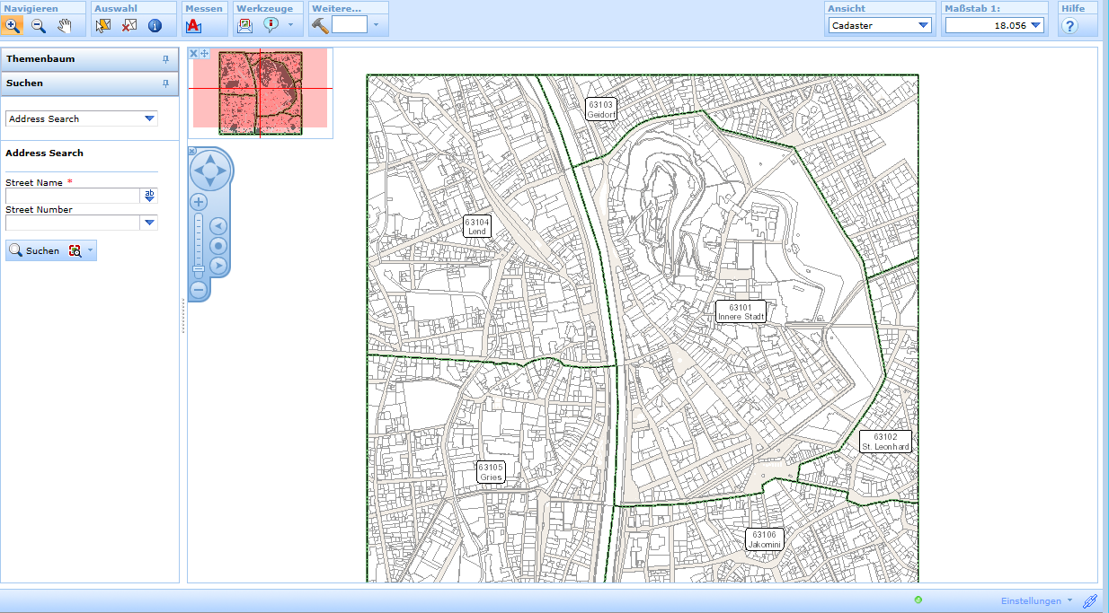 Starten eines WebOffice 10.4 SP2 Projekts im html-Client