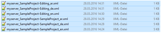Rename XML files Rename XML files