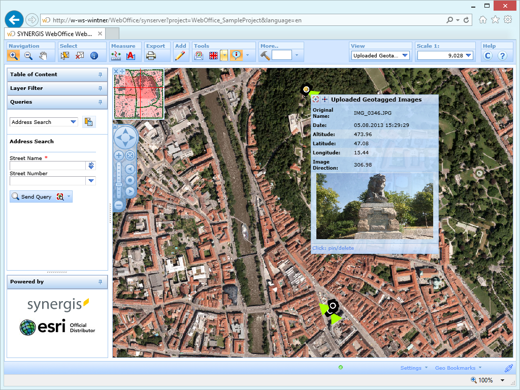 MapTip images in the WebOffice html client