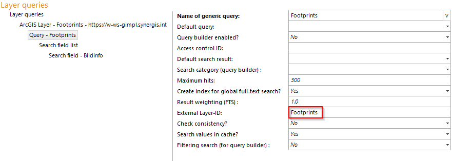 Configuring a query for the usage of the oblique aerial images custom tool (2) Configuring a query for the usage of the oblique aerial images custom tool (2)
