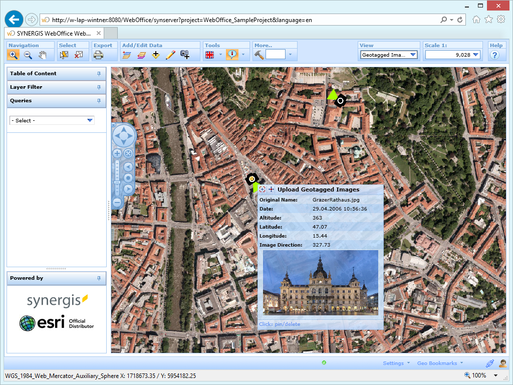 Show geotagged images via MapTip/hyperlink in the WebOffice html client Show geotagged images via MapTip/hyperlink in the WebOffice html client