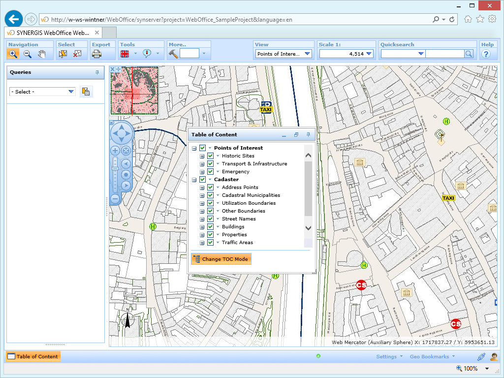 A floating form can be placed individually, minimized and maximued