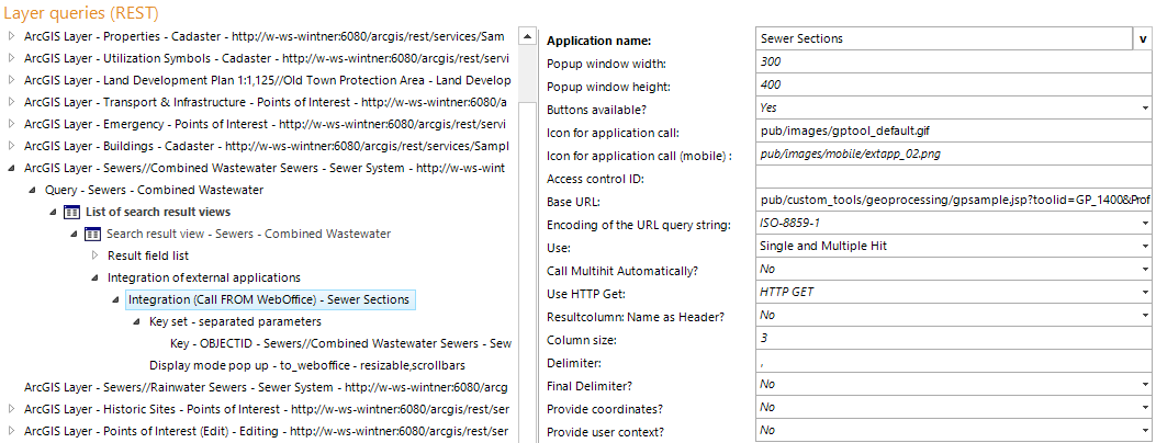 Integration (call FROM WebOffice) configuration