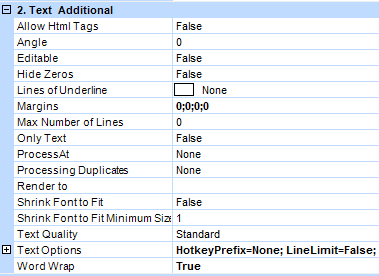 Category Text (additional)