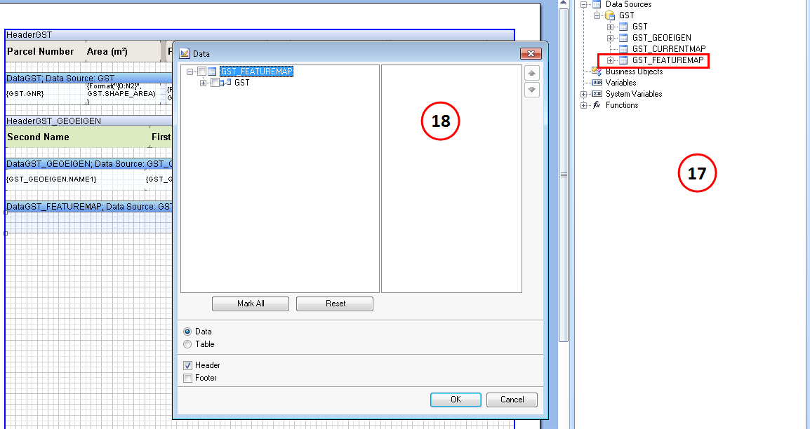 &nbsp;Inserting the Feature Map data