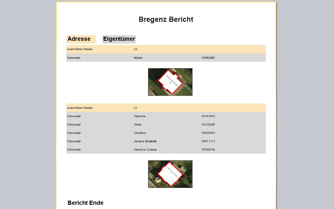 Report Vorschau Report Vorschau