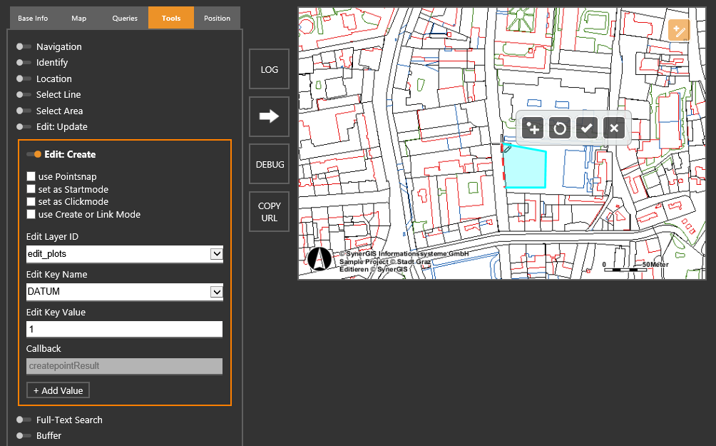 WebOffice map widget Testcontainer - Create WebOffice map widget Testcontainer - Create