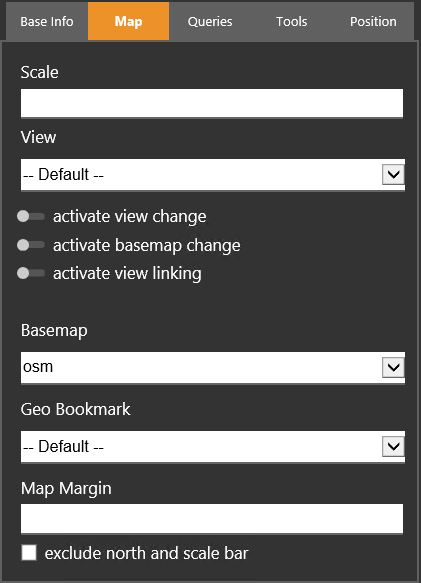 WebOffice map widget Testcontainer - Karteninhalt