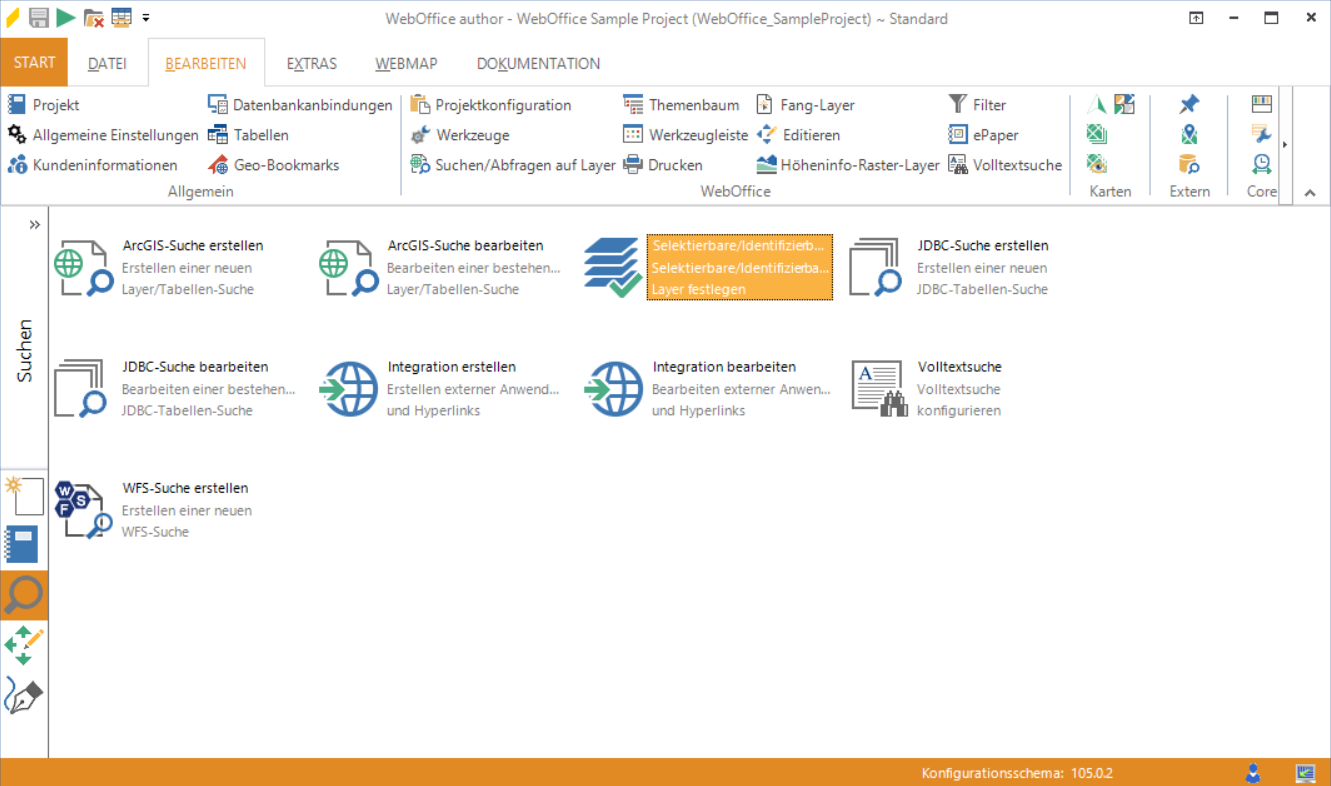 Starten des Assistenten "Selektierbare/Identifizierbare Layer erstellen"