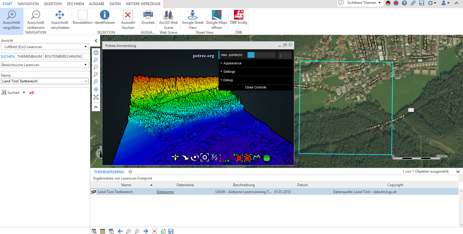 3D visualisation inside <%WebOffice%> core client