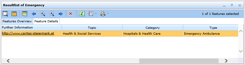 Integration of external Application displayed as hyperlink in the WebOffice html client