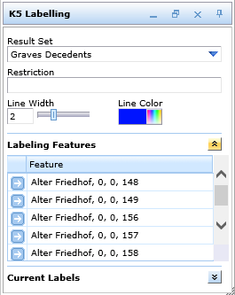 Labeling features in WebOffice html client Labeling features in WebOffice html client